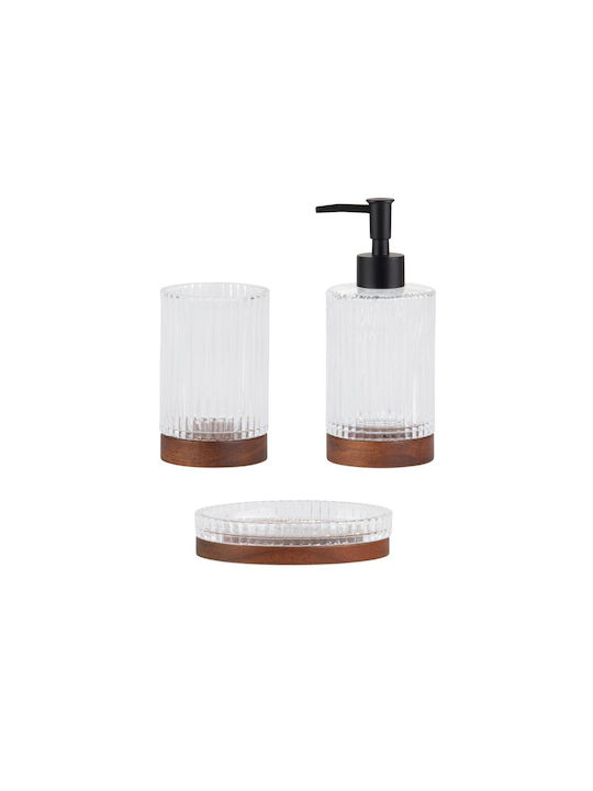 Andrea House AH- Tabletop Glass Dispenser Transparent