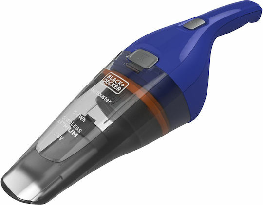 Black & Decker Επαναφορτιζόμενο Σκουπάκι Χειρός 3.6V Μπλε
