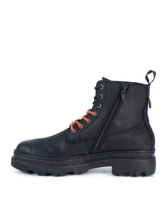 Stoner Piele Negru Bocanci Anatomic