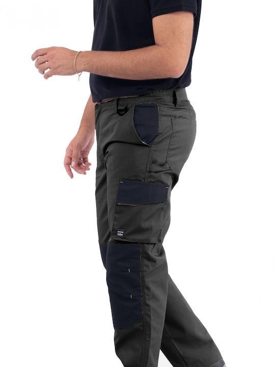 AXON SAFETY Work Trousers CANVAS Dark Grey AXON (6.921-DARK GREY)