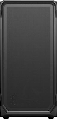 Fractal Design Focus 2 Midi Tower Computer Case Black Solid