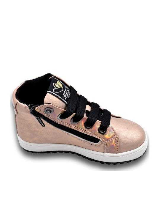 Παιδικά Sneakers High Ροζ