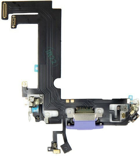 Cablu flexibil cu Port de încărcare în culoarea Violet pentru iPhone 12 Mini
