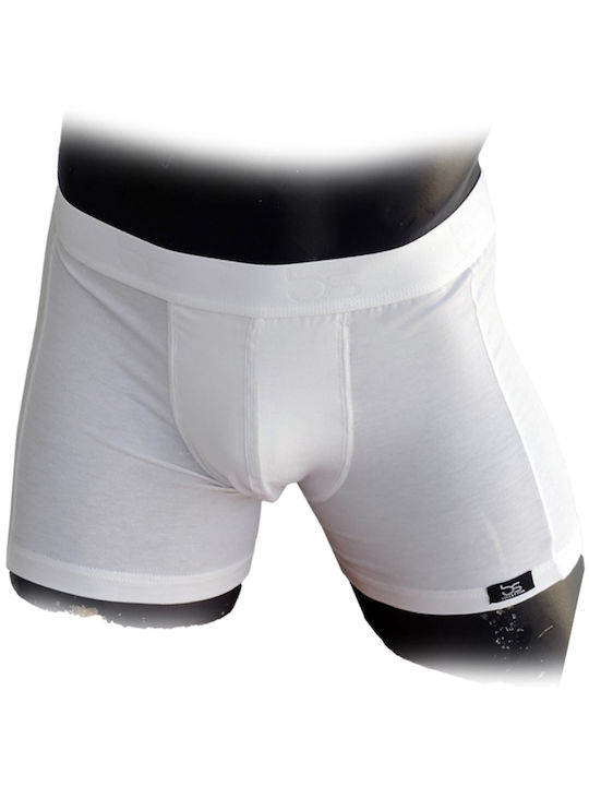 bs Boxer shorts White Tencel / Cotton