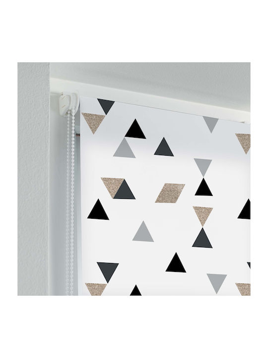 Roller Blinds L-C Cuivre Partial Blackout White W60xH180cm 1950133