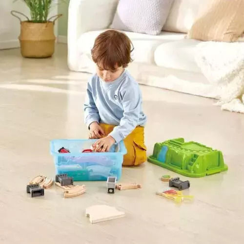 Hape Σετ με Τρενάκι από Ξύλο για 3+ Ετών