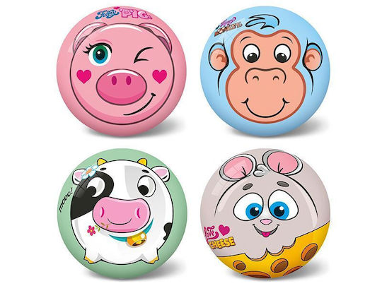 Startoys Fețe de animale Minge Aer Copii Multicolor 23cm.