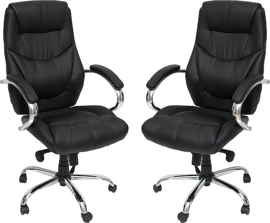 Velco Pro Systems Καρέκλα Διευθυντική Μαύρη
