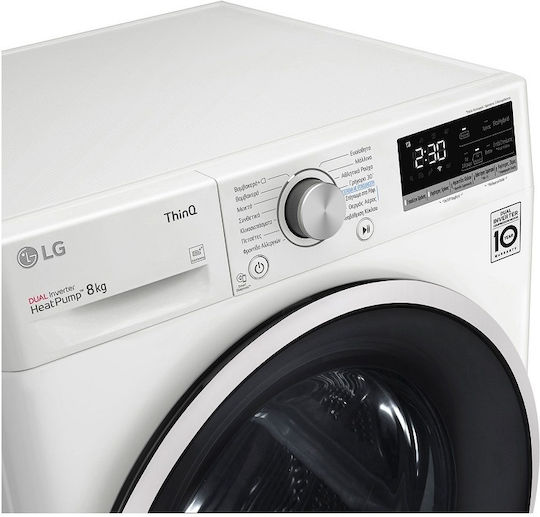 LG RH80V9AVHN Сушилня 8кг с Термопомпа