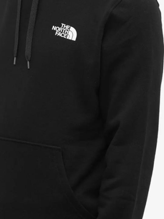 Sweatshirt with Hood Black