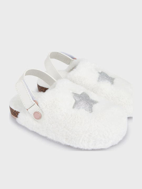 Kids Slippers White