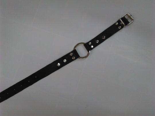 Kinksters Gag BDSM Soft Leather Gag with a 4cm Thong in Black Color