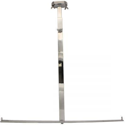 Kiotos Speader Μπάρα Ακινητοποίησης Speader Bar For Dildo & Ankle Cuffs σε Γκρι Χρώμα