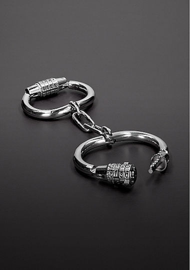 Triune Handcuffs with Combination Lock Χειροπέδες σε Γκρι Χρώμα