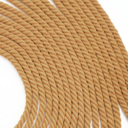 Shibari Naughty Toys Armbinder Shibari Rope 6m Σχοινί Δεσίματος σε Μπεζ Χρώμα
