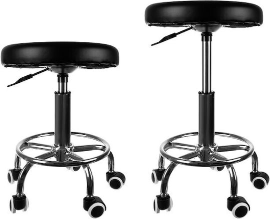 Räder Hocker Schwarz