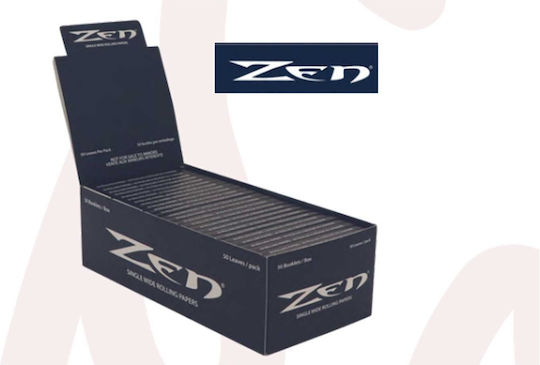 Zen Collection Blue Cigarette Rolling Papers 50 sheets 1pcs