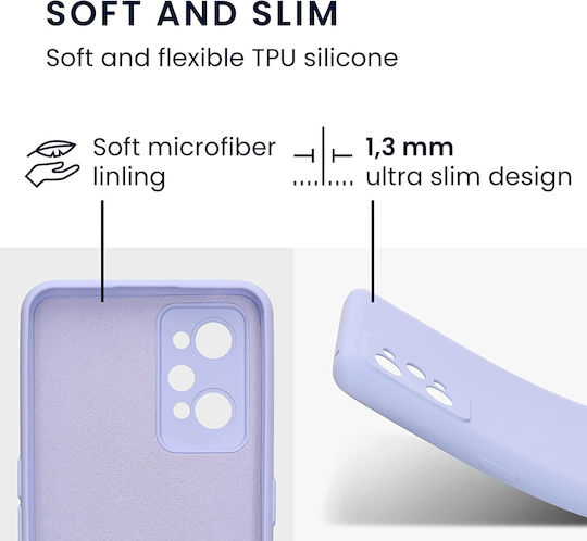 KWmobile Soft Flexible Back Cover Σιλικόνης 1.3mm Light Lavender (Realme GT Neo 3T)