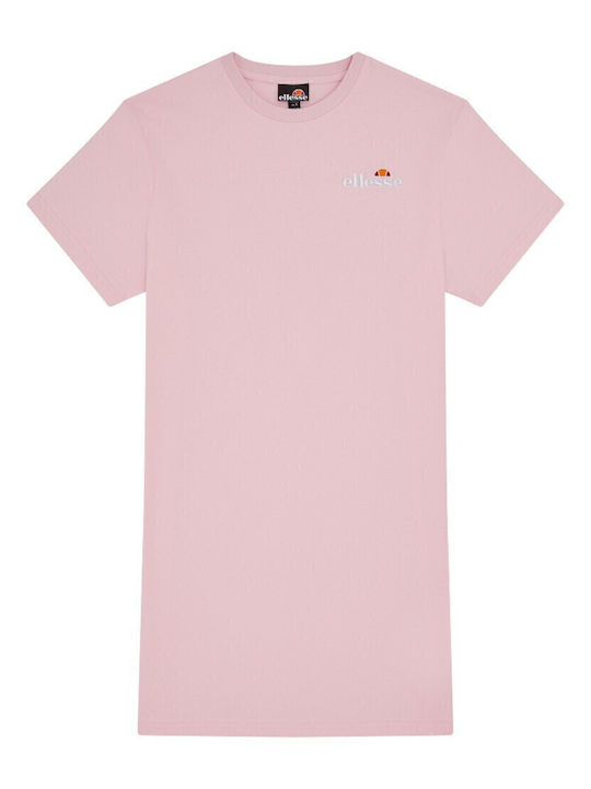 Adore Καλοκαιρινό Mini Αθλητικό Φόρεμα T-shirt Κοντομάνικο Ροζ