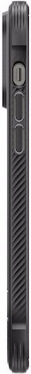 Spigen Rugged Armor Magsafe Back Cover Πλαστικό / Σιλικόνης 2mm Matte Black (iPhone 14 Pro)