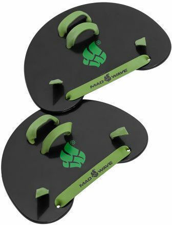 Mad Wave Finger Paddles Πράσινα