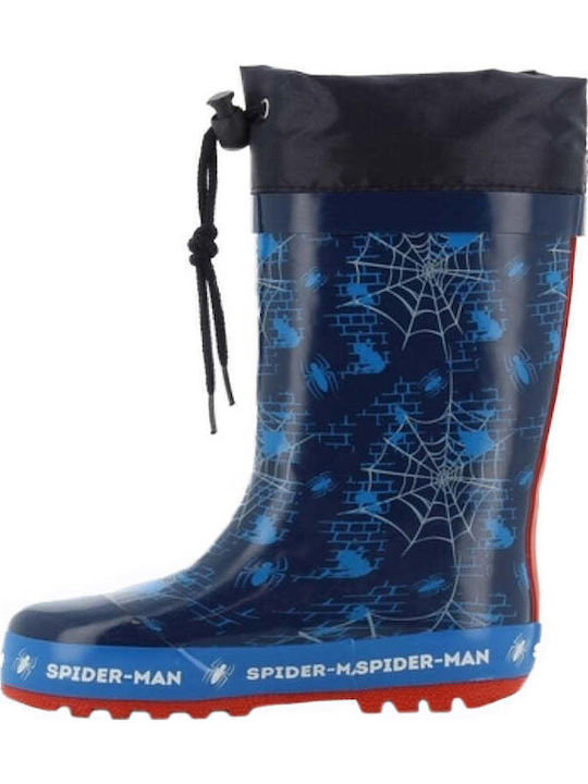 Kids Wellies Spiderman Blue