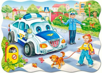 Παιδικό Puzzle Way To School 30pcs για 4+ Ετών B Castorland