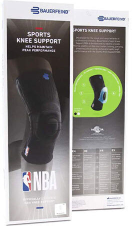 Bauerfeind NBA Sport Knee Brace Black