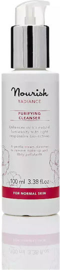 Nourish London Radiance Purifying Cleanser Κρέμα Καθαρισμού Προσώπου 100ml
