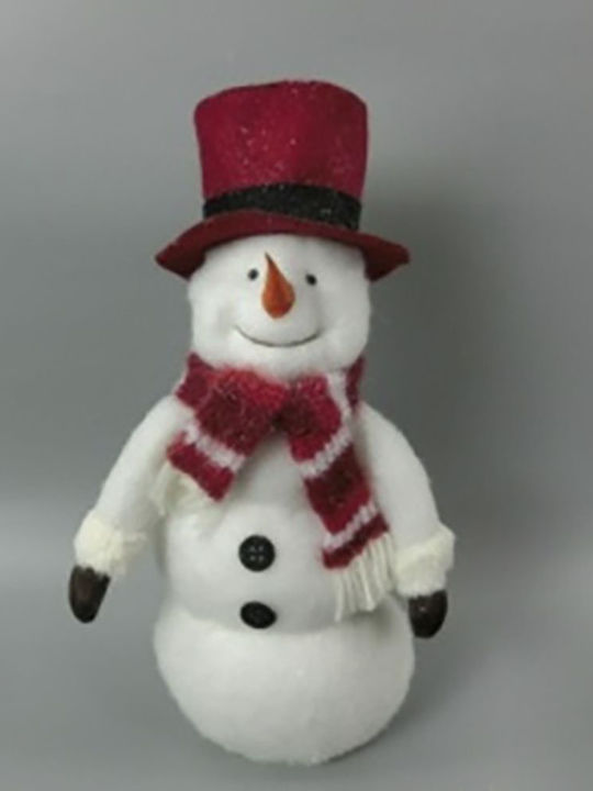 Iliadis Weihnachtliche Figur SNowman Weiß Länge 40cm