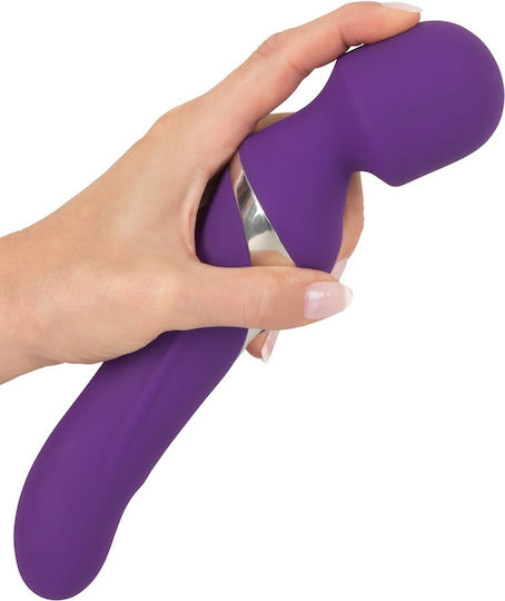 Javida Wand & Pearl Vibrator Δονητής Μασάζ 24cm Purple