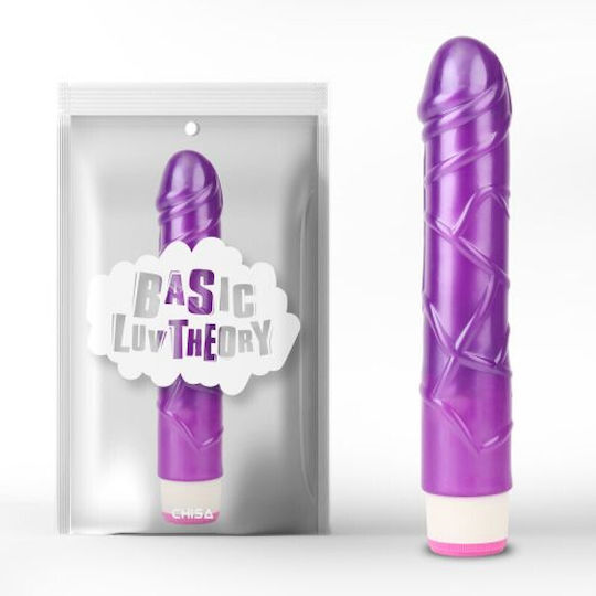 Chisa Novelties Basic Pulsator Realistisch Vibrator Vibrator 23cm Purple