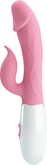 Pretty Love Peter Vibrator Iepurele 19.2cm Roz