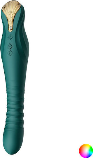 Zalo King Κλασικός Δονητής 30.2cm Green