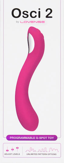 Lovense Osci 2 Вибратор G-Spot с Дистанционно Управление Розов