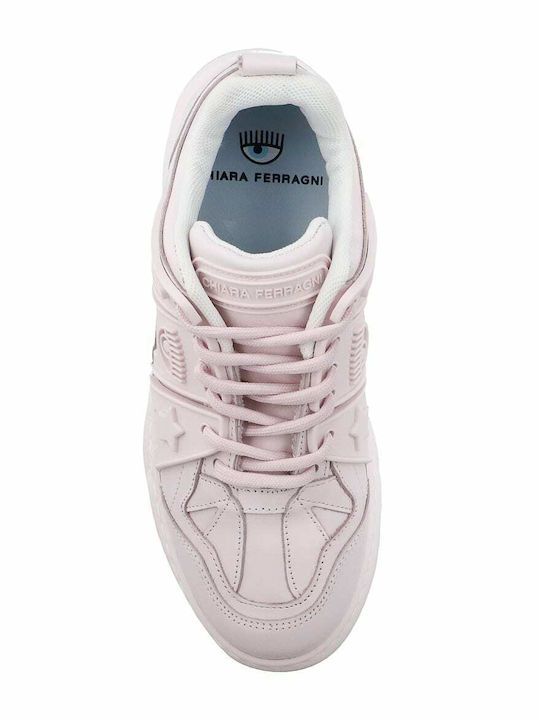 Damen Chunky Sneakers Rosa