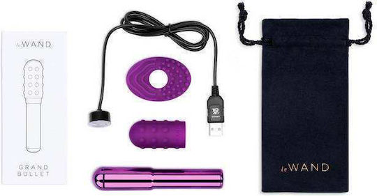 Le Wand Grand Bullet Vibrator Vibrator Bullet Violet