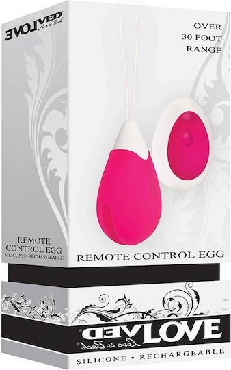 Evolved Novelties Remote Control Egg Δονητής Egg με Remote Control Ροζ