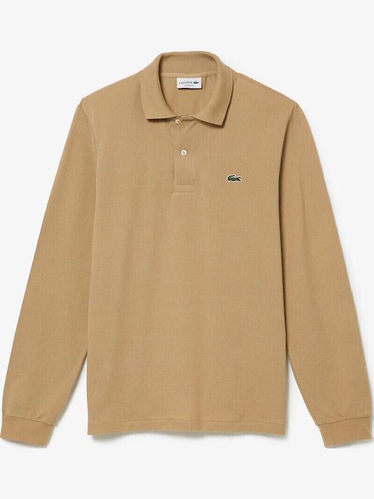 Lacoste Polo Long Sleeve Blouse Beige
