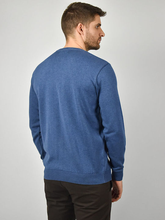Langarm-Pullover Blau
