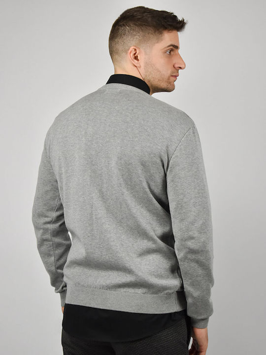 Side Effect Herren Langarm-Pullover Gray