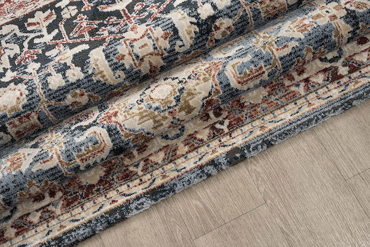 Newplan 529B Bedroom Rug Set Carmen Blue 5-45-CRM-C529B_C8897-SET067 3 Pieces