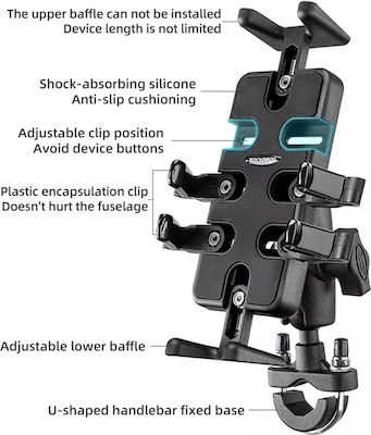 Rockbros C-8308 Phone Motorcycle Mount