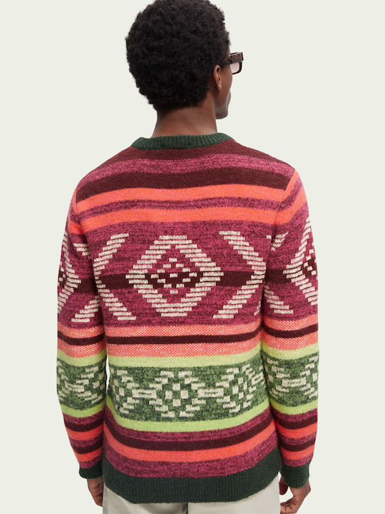 Scotch & Soda Men's Long Sleeve Sweater Multicolour