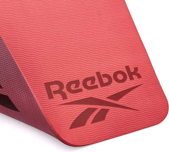 Reebok Στρώμα Γυμναστικής Yoga Κόκκινο (176x61x0.6cm)