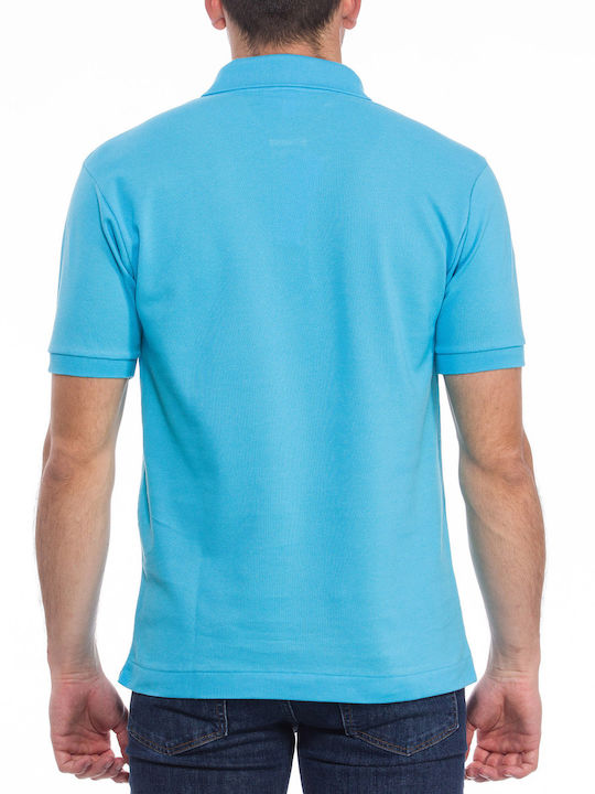 Lacoste Men's Short Sleeve Blouse Polo Light Blue