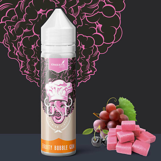 Omerta Shot de aromă Gusto Fruity Bubble Gum 20ml/60ml 1buc