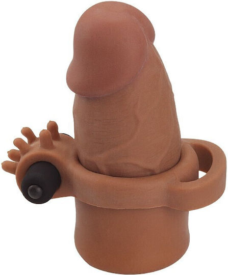Lovetoy Pleasure X Tender Penis Extension With Vibration With Bullet Flesh 20cm