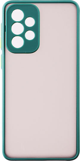 Lime Hardshell Camera Guard Back Cover Πλαστικό / Σιλικόνης Dark Green / Yellow (Galaxy A33 5G)