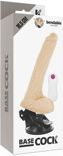 Dream Love Realistisch Vibrator mit Fernbedienung 18.5cm Flesh